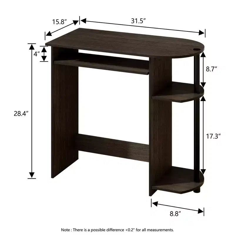 Bureau d'ordinateur, table d'étude/écriture pour ordinateur portable