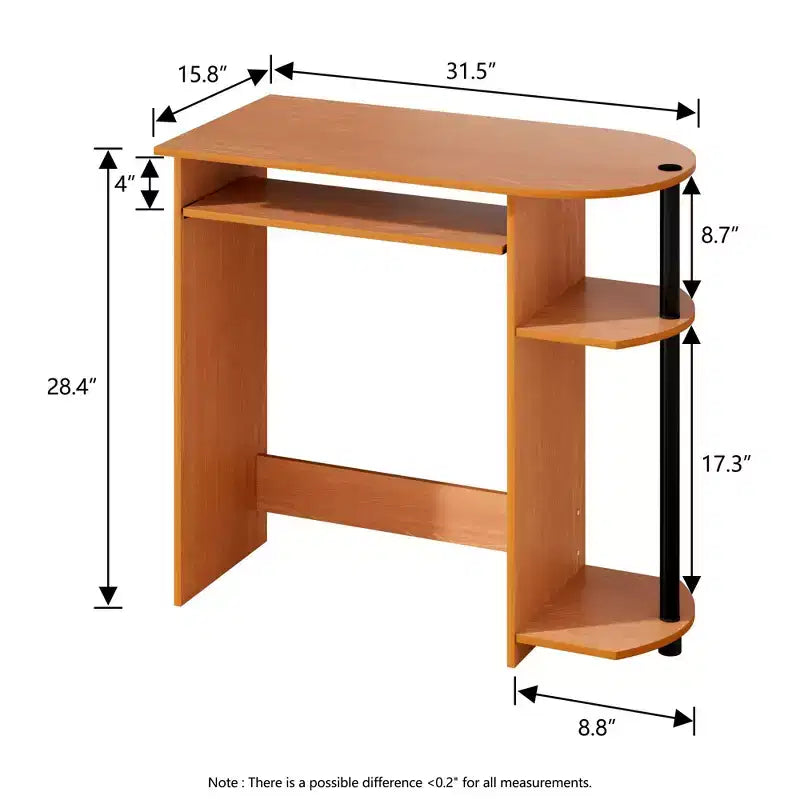 Bureau d'ordinateur, table d'étude/écriture pour ordinateur portable
