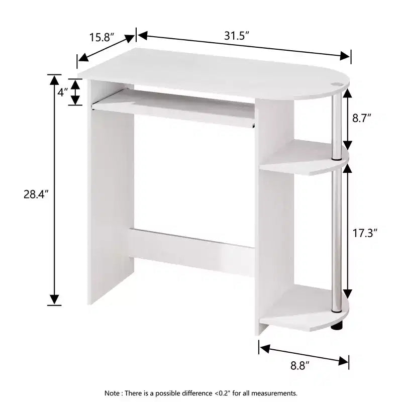 Bureau d'ordinateur, table d'étude/écriture pour ordinateur portable