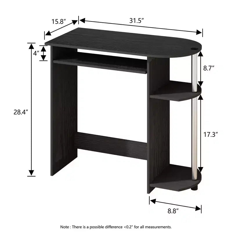 Bureau d'ordinateur, table d'étude/écriture pour ordinateur portable