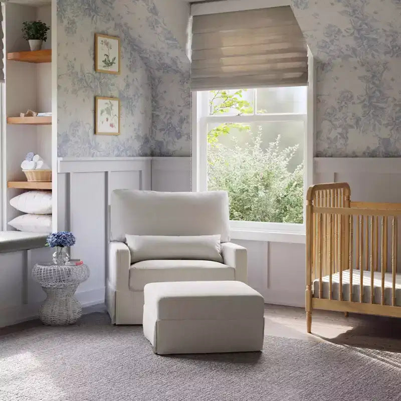 Fauteuil pivotant et planeur confortables avec dossier à oreiller