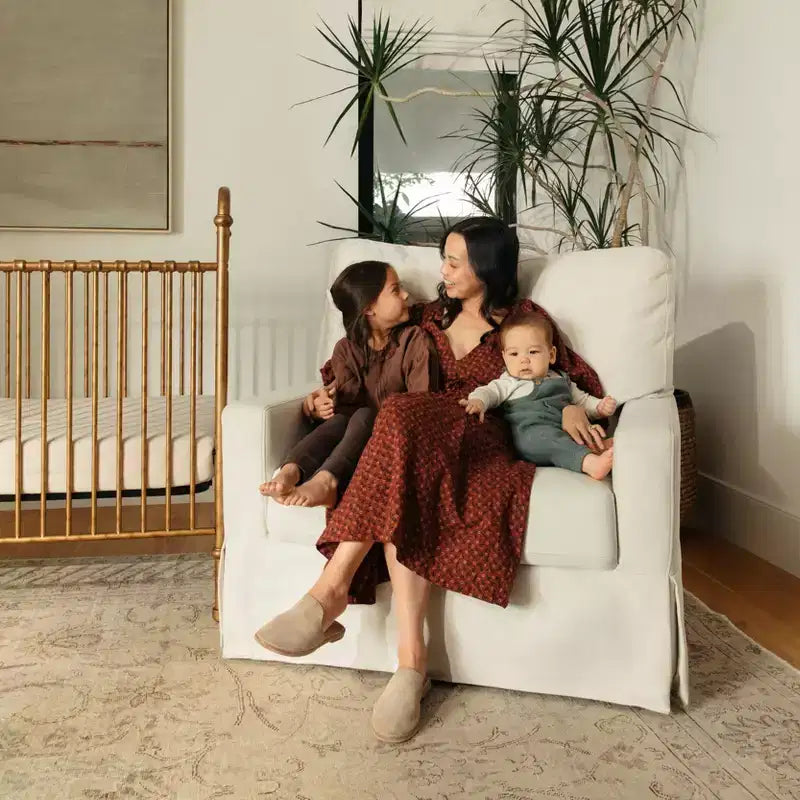 Fauteuil pivotant et planeur confortables avec dossier à oreiller