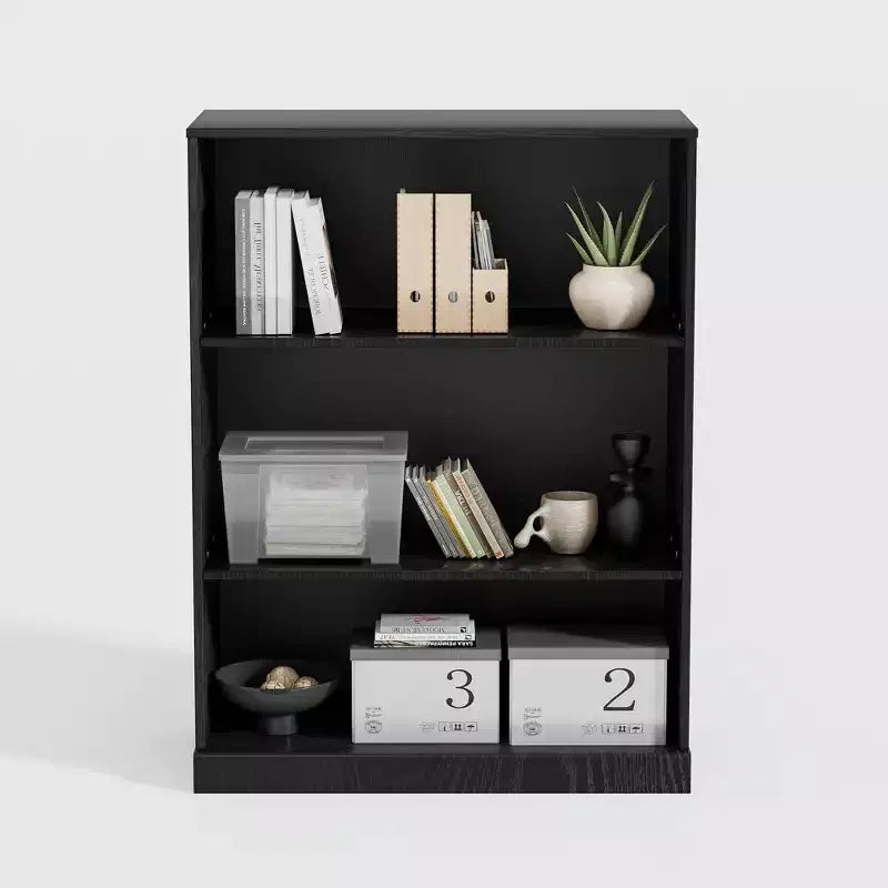 Étagère de rangement en bois sans porte, meuble de rangement de bureau et bibliothèque