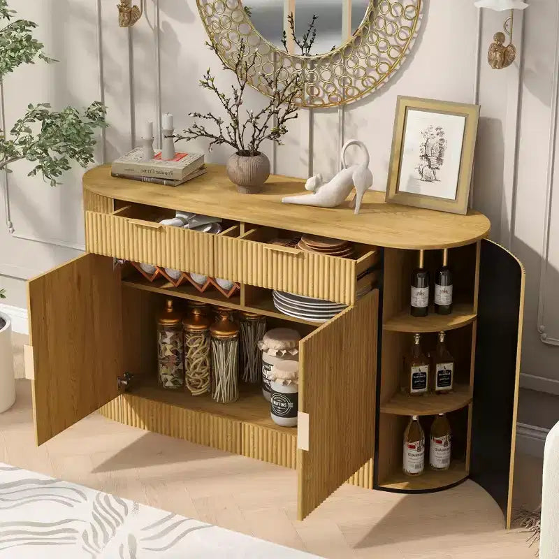 Buffet de cuisine avec 2 portes ; Armoire de rangement de cuisine moderne