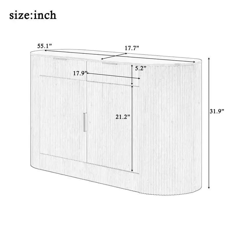 Buffet de cuisine avec 2 portes ; Armoire de rangement de cuisine moderne