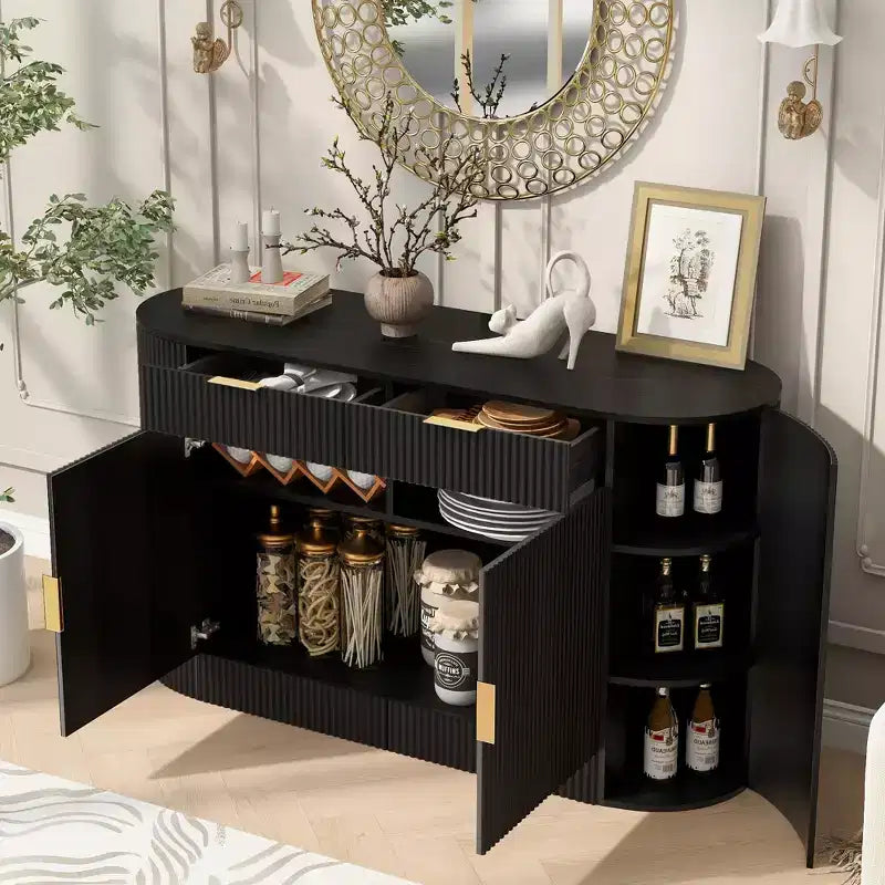 Buffet de cuisine avec 2 portes ; Armoire de rangement de cuisine moderne