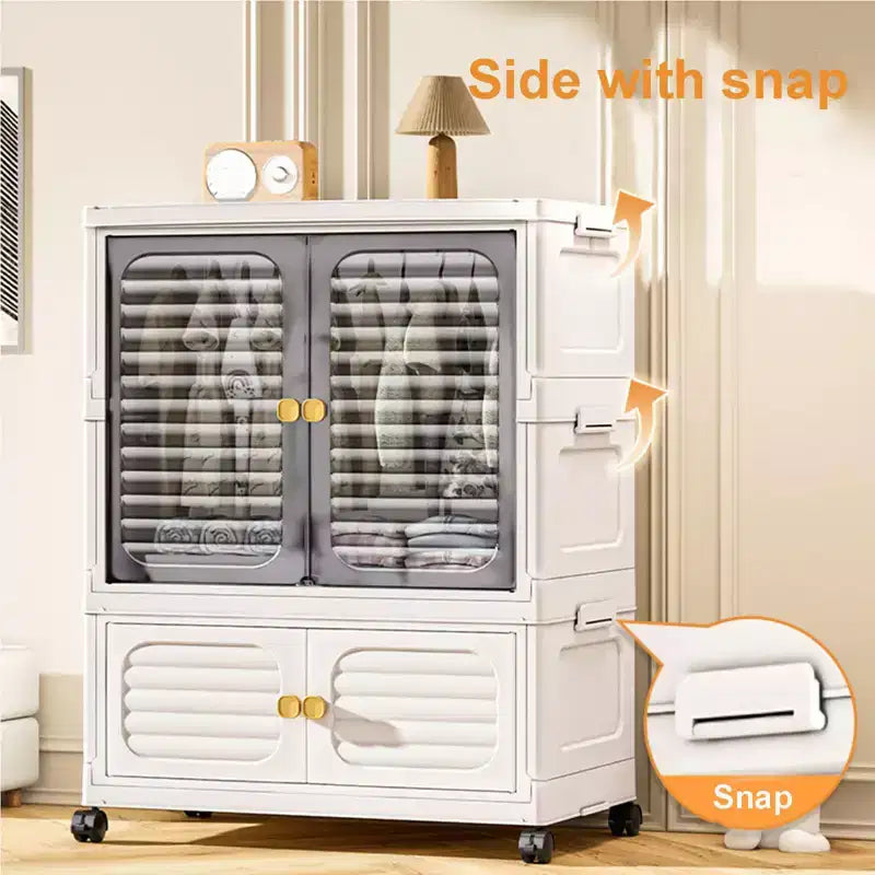 Boîte de rangement en plastique avec couvercle ; boîtes de rangement empilables