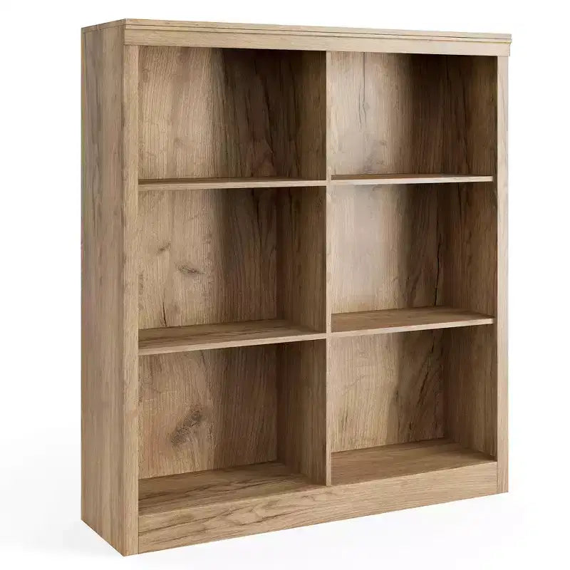 Organisateur de rangement ; Bibliothèque avec dispositif anti-basculement ; Étagère robuste en bois