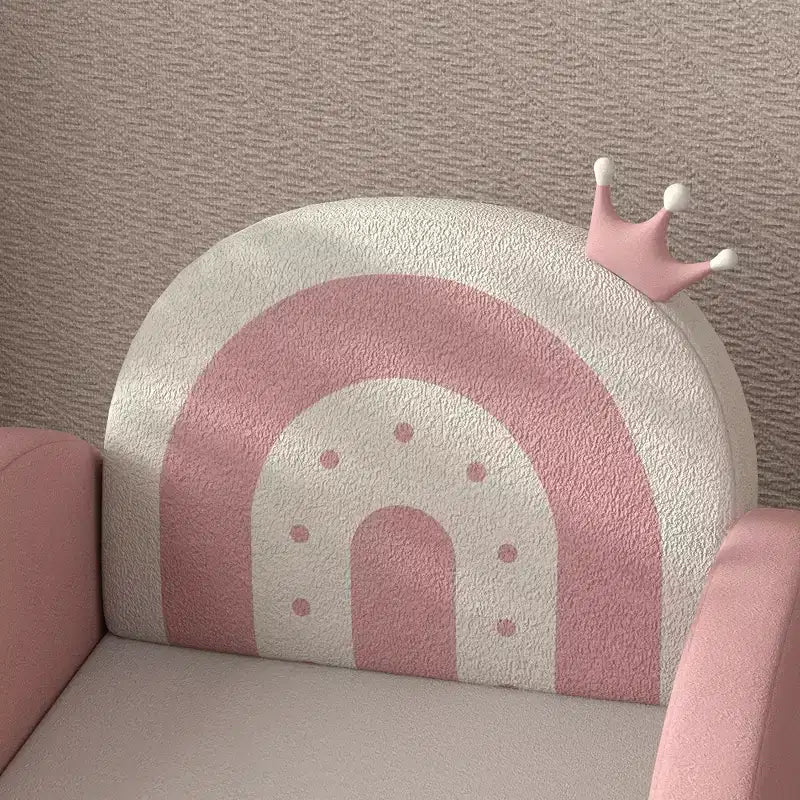 Chaise Enfant Princesse; Fauteuil à Bascule Enfant pour Chambre à Coucher