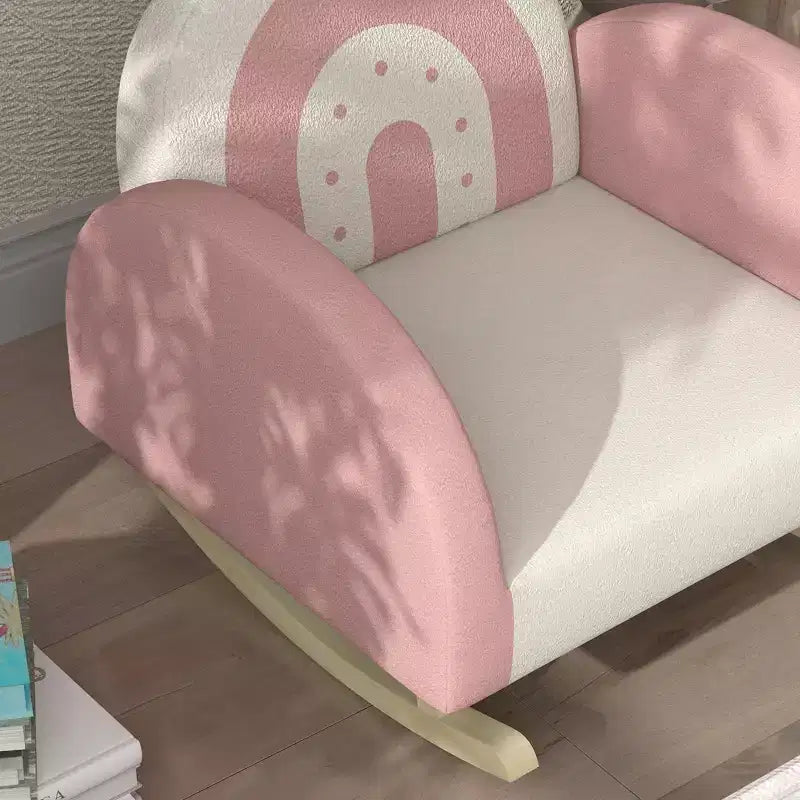 Chaise Enfant Princesse; Fauteuil à Bascule Enfant pour Chambre à Coucher