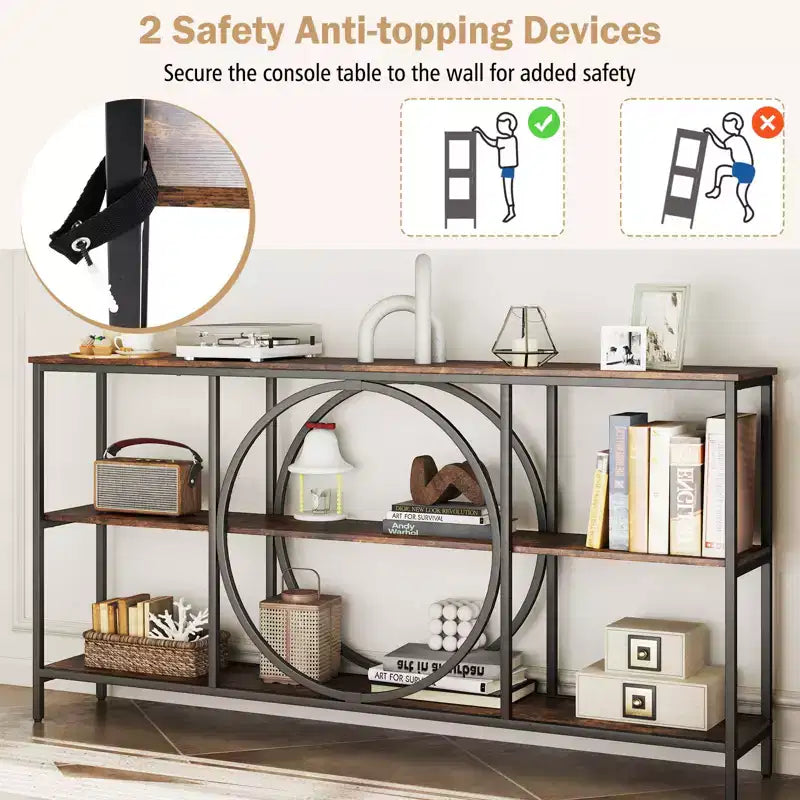 Armoire de rangement en bois Coffre Boîte à bijoux Organisateur