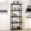 Étagère métallique à 5 niveaux, grille de rangement robuste en fil de fer