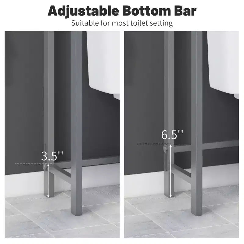 Étagère métallique à 5 niveaux, grille de rangement robuste en fil de fer