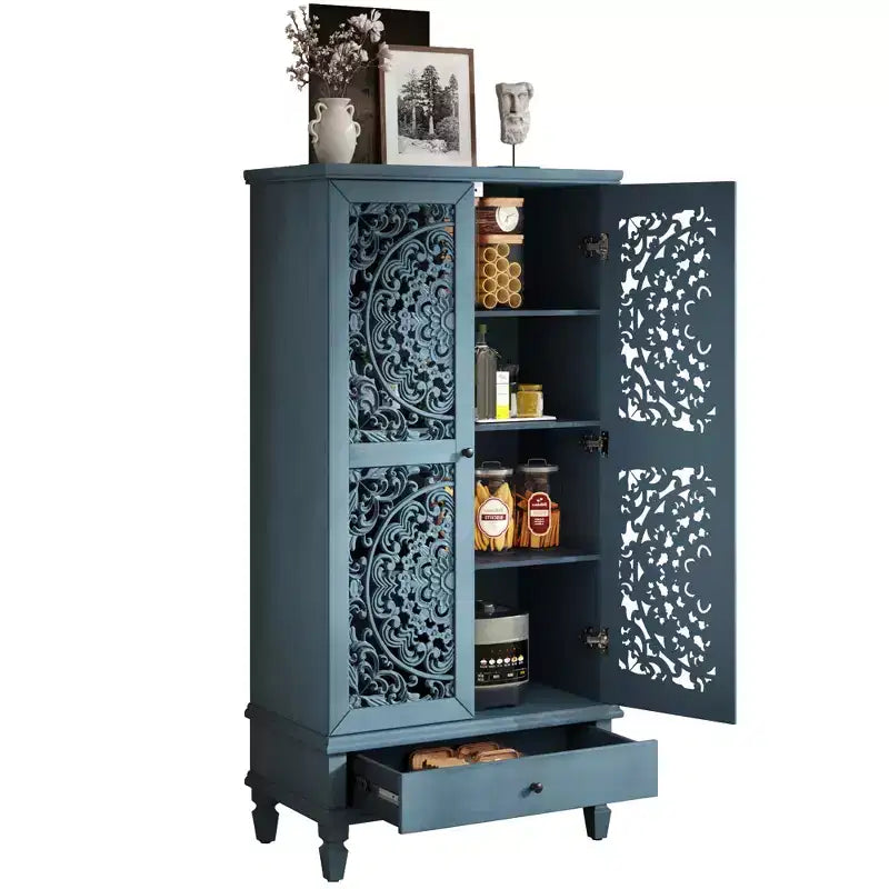 Armoire de rangement autoportante Meuble d'appoint de cuisine Meuble de rangement