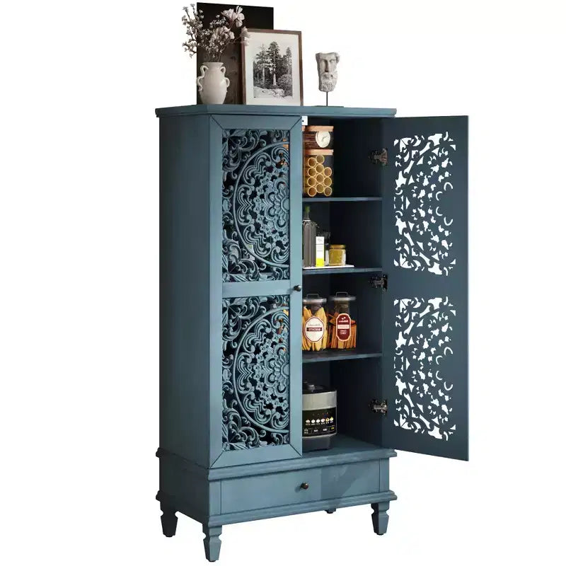 Armoire de rangement autoportante Meuble d'appoint de cuisine Meuble de rangement