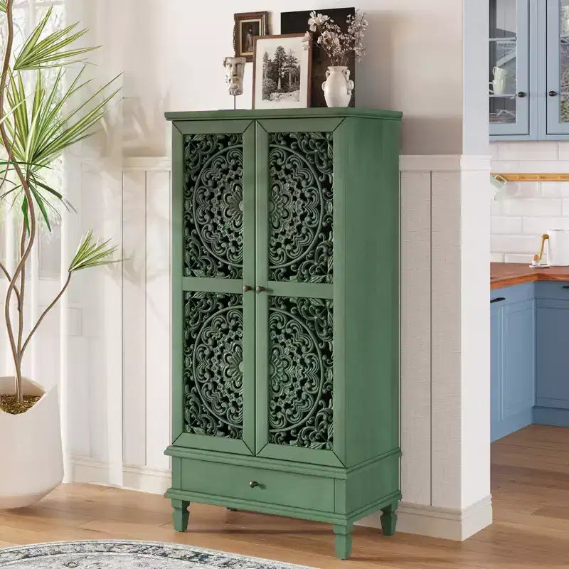 Armoire de rangement autoportante Meuble d'appoint de cuisine Meuble de rangement
