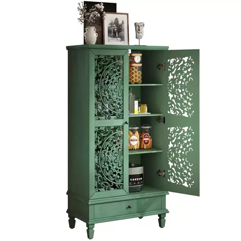 Armoire de rangement autoportante Meuble d'appoint de cuisine Meuble de rangement