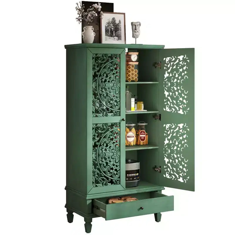Armoire de rangement autoportante Meuble d'appoint de cuisine Meuble de rangement