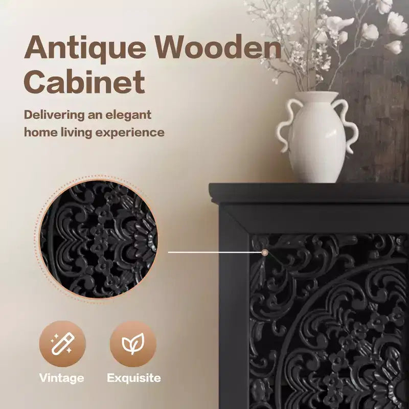 Armoire de rangement autoportante Meuble d'appoint de cuisine Meuble de rangement