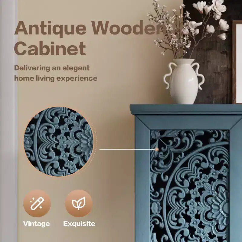 Armoire de rangement autoportante Meuble d'appoint de cuisine Meuble de rangement