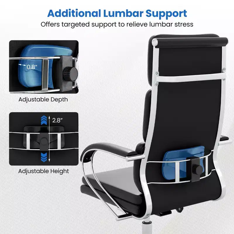 Fauteuil de bureau ergonomique en cuir Fauteuil de direction