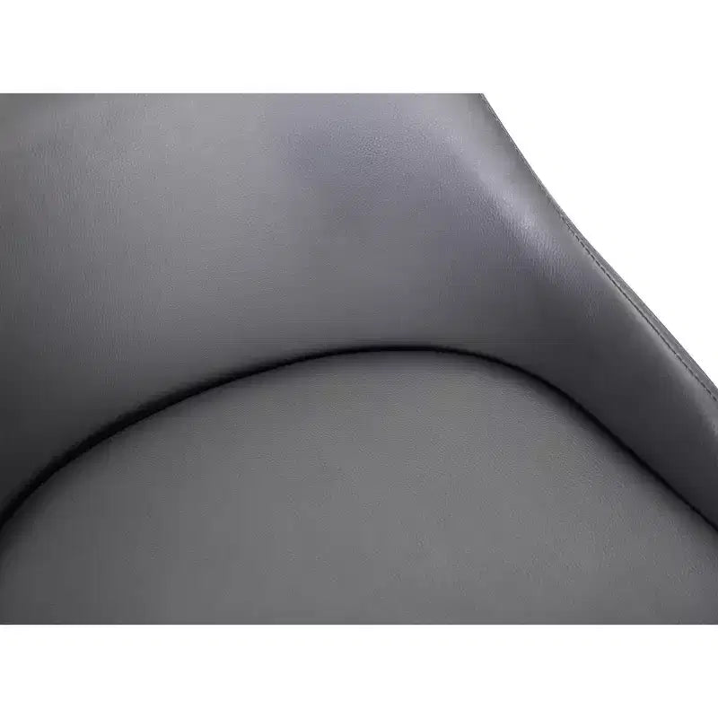 Tabouret de bar pivotant hauteur bar Noir/Gris
