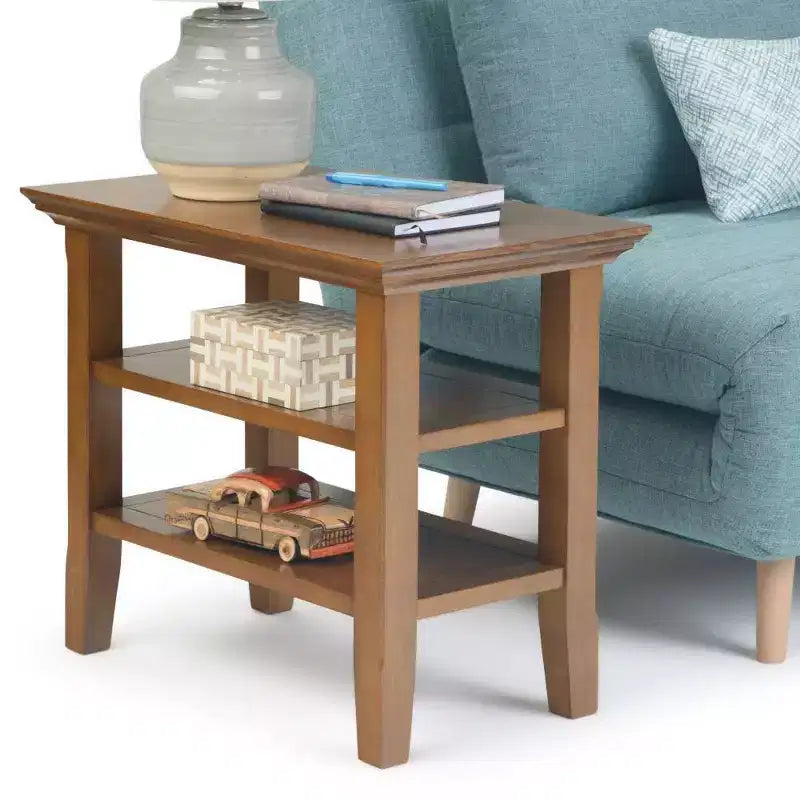 Table d'appoint de canapé étroite