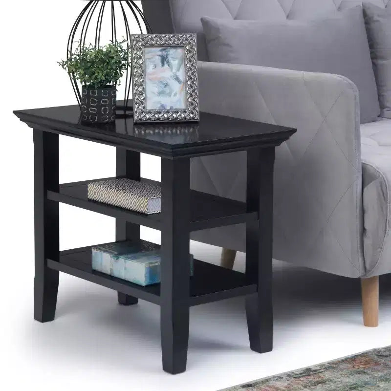 Table d'appoint de canapé étroite