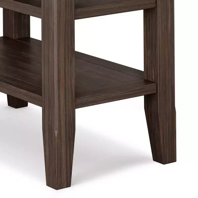 Table d'appoint de canapé étroite
