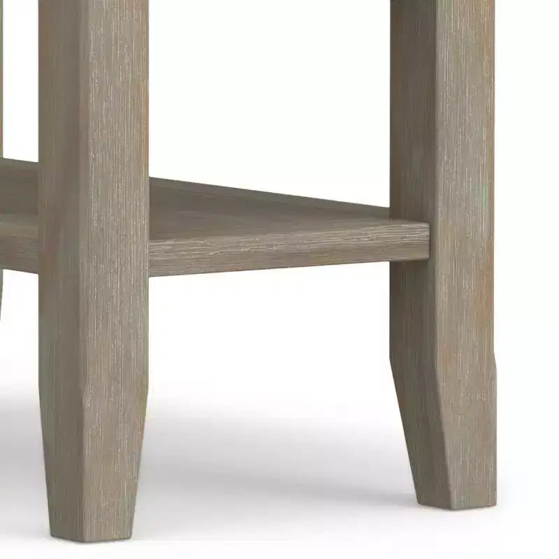 Table d'appoint de canapé étroite