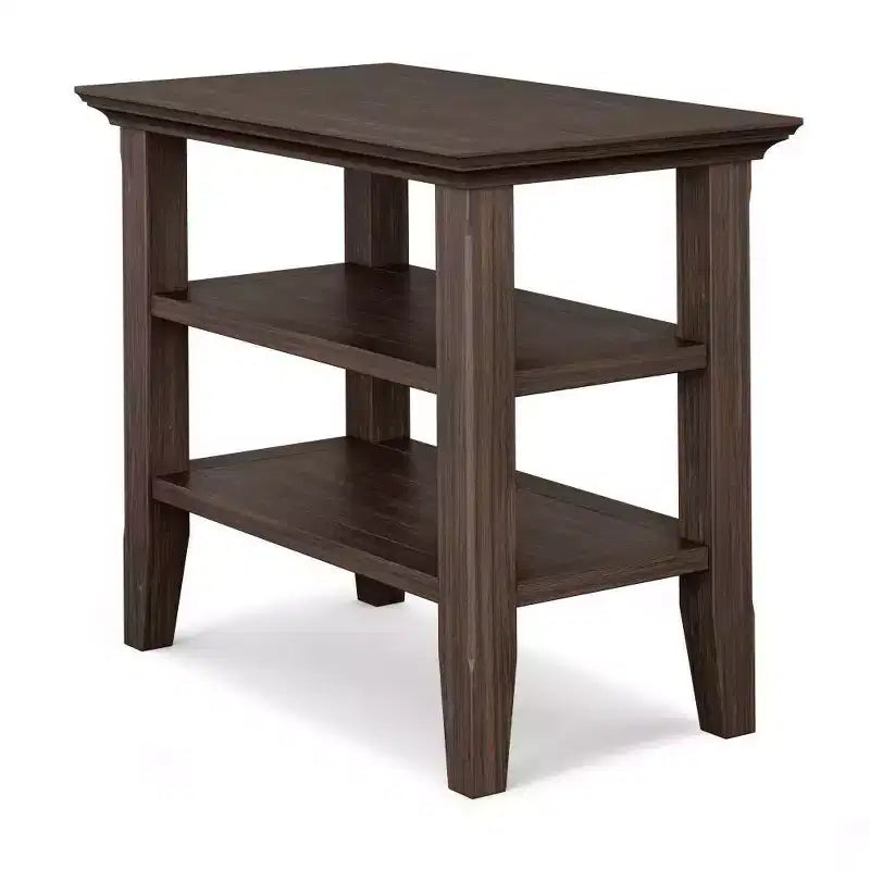 Table d'appoint de canapé étroite