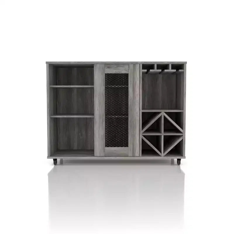 Buffet coulissant d'inspiration industrielle