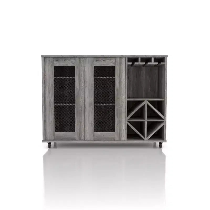 Buffet coulissant d'inspiration industrielle